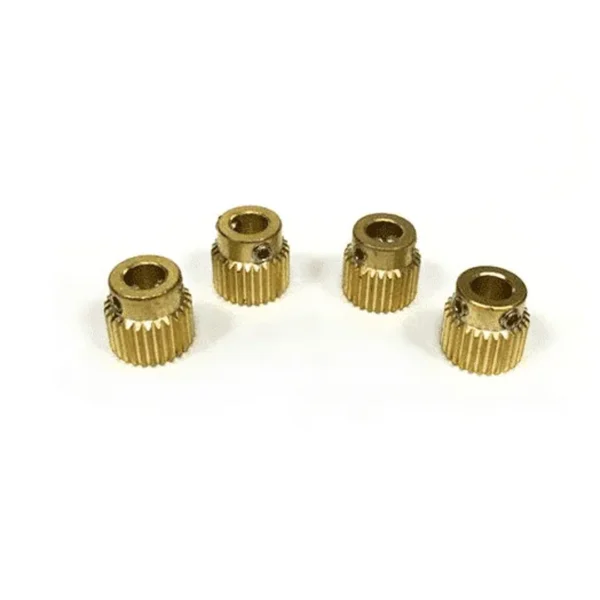 Sárgaréz extruder fogaskerék